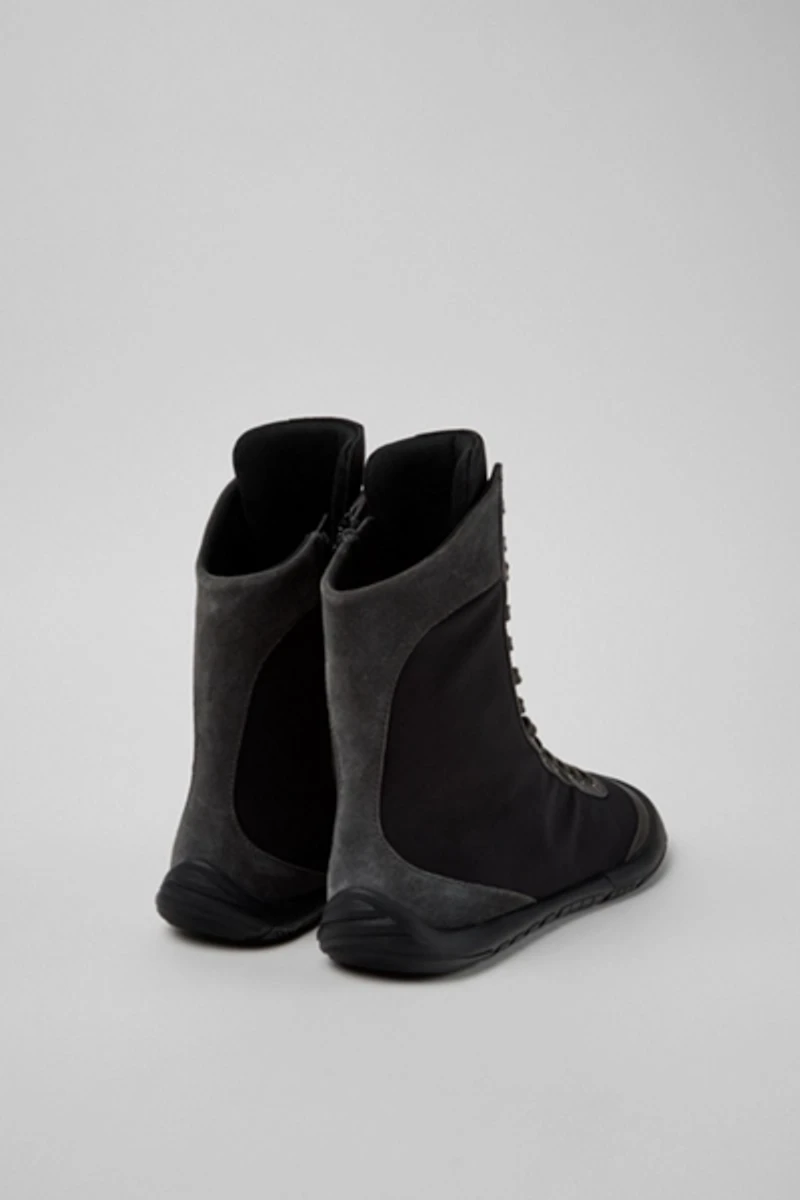 Camper Peu Path+ Textile and Leather High Boots