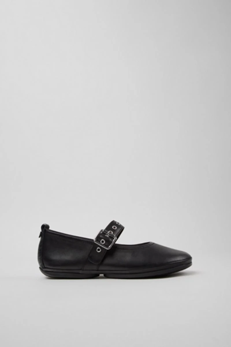 Camper Right Nina Buckle Ballerinas