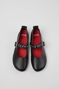 Camper Right Nina Buckle Ballerinas