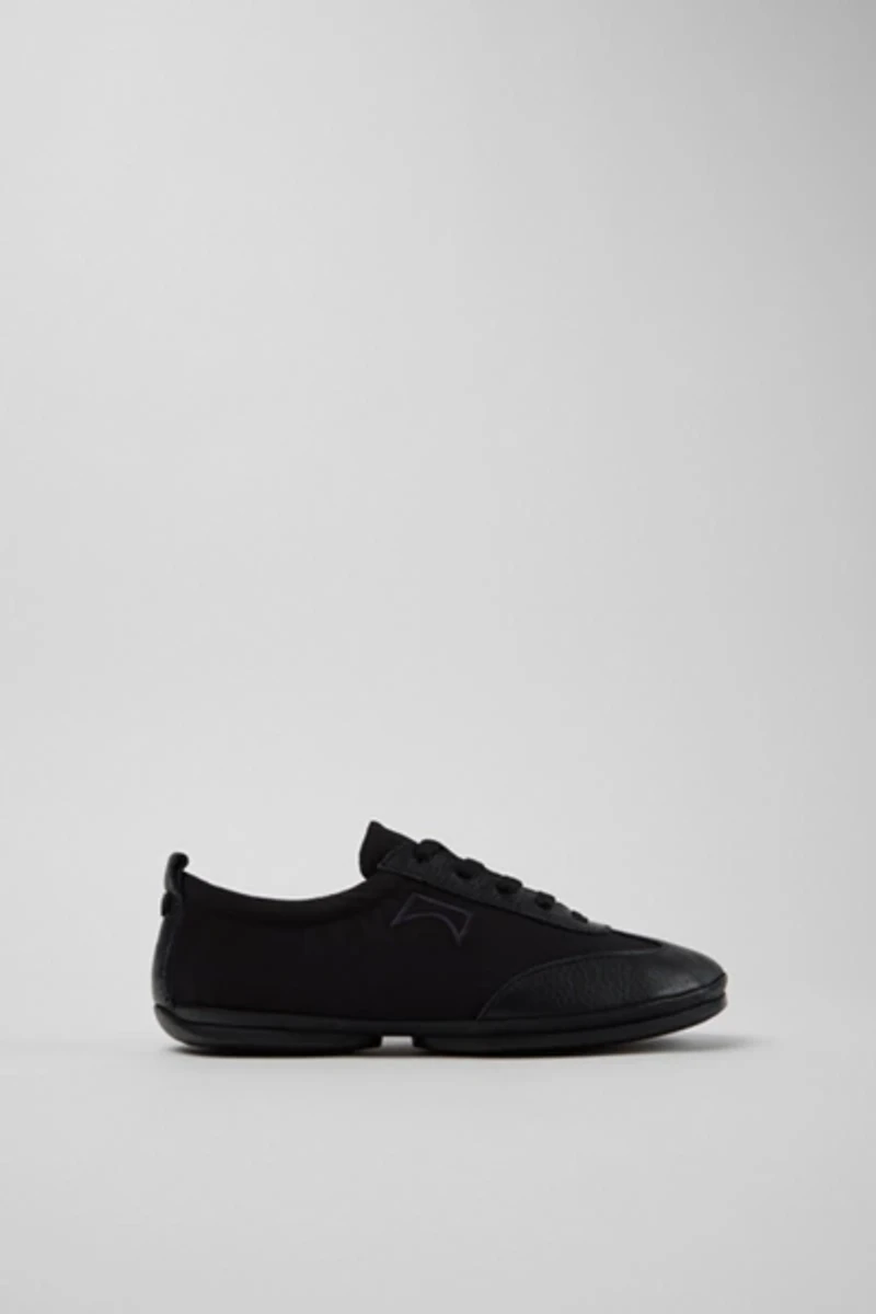 Camper Right Nina Textile and Leather Sneakers