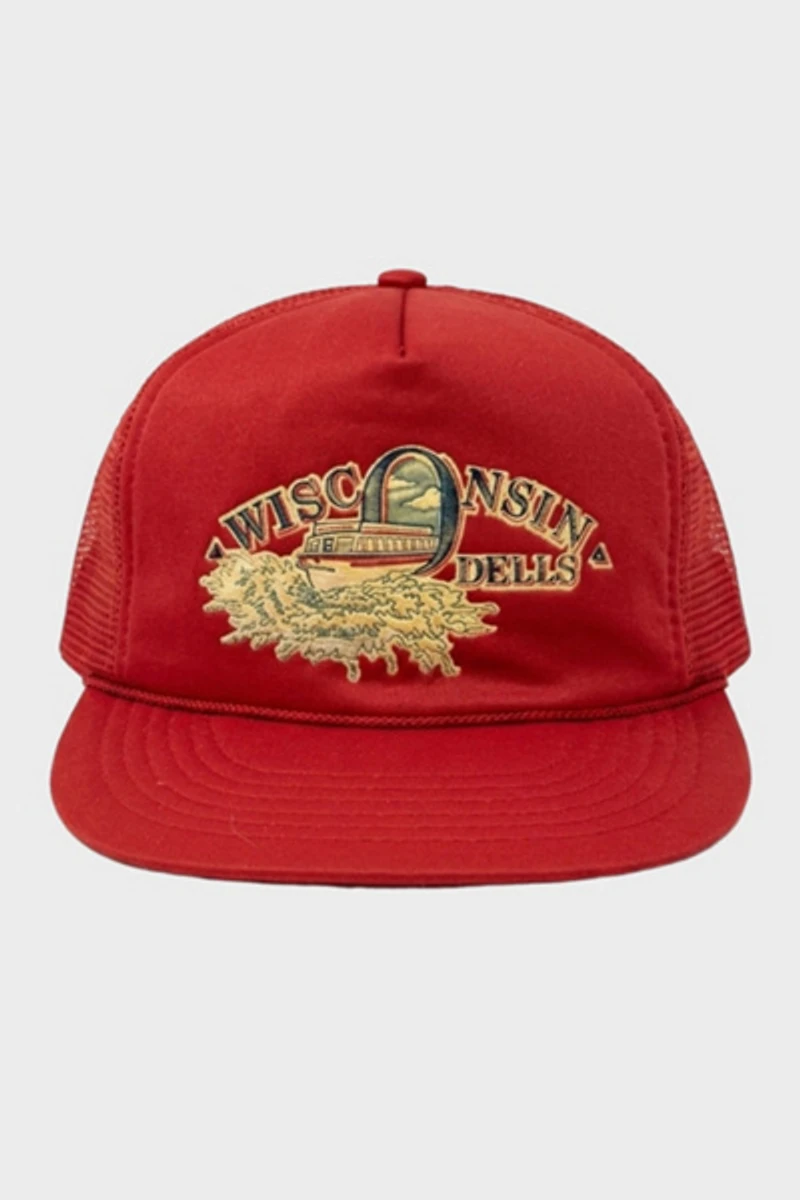 Vintage 1970's Wisconsin Dells Trucker Hat