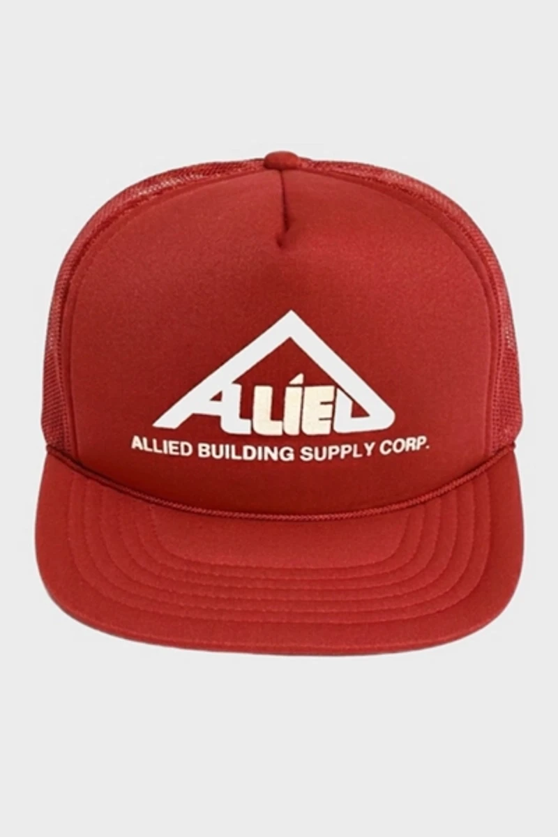 Vintage 1970's Allied Trucker Hat