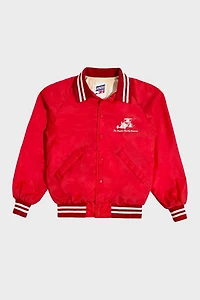 Vintage 1980's LA County Raceway Baseball Jacket