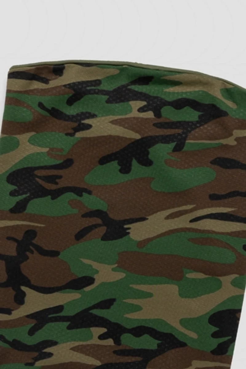 Vintage Y2K Camo Tube Top