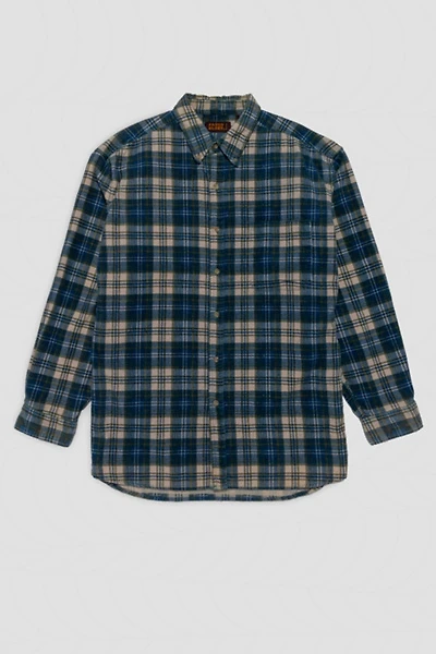 Vintage Corduroy Plaid Flannel Shirt