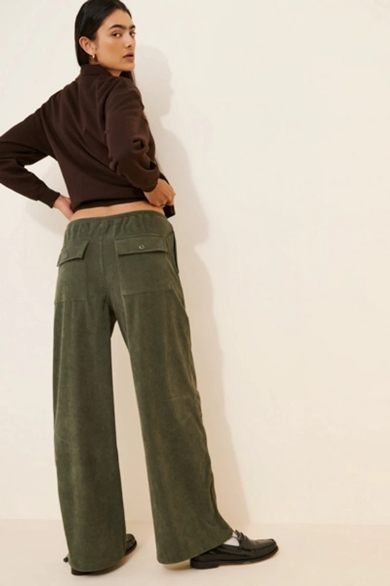 Crescent Rea Corduroy Barrel Pants