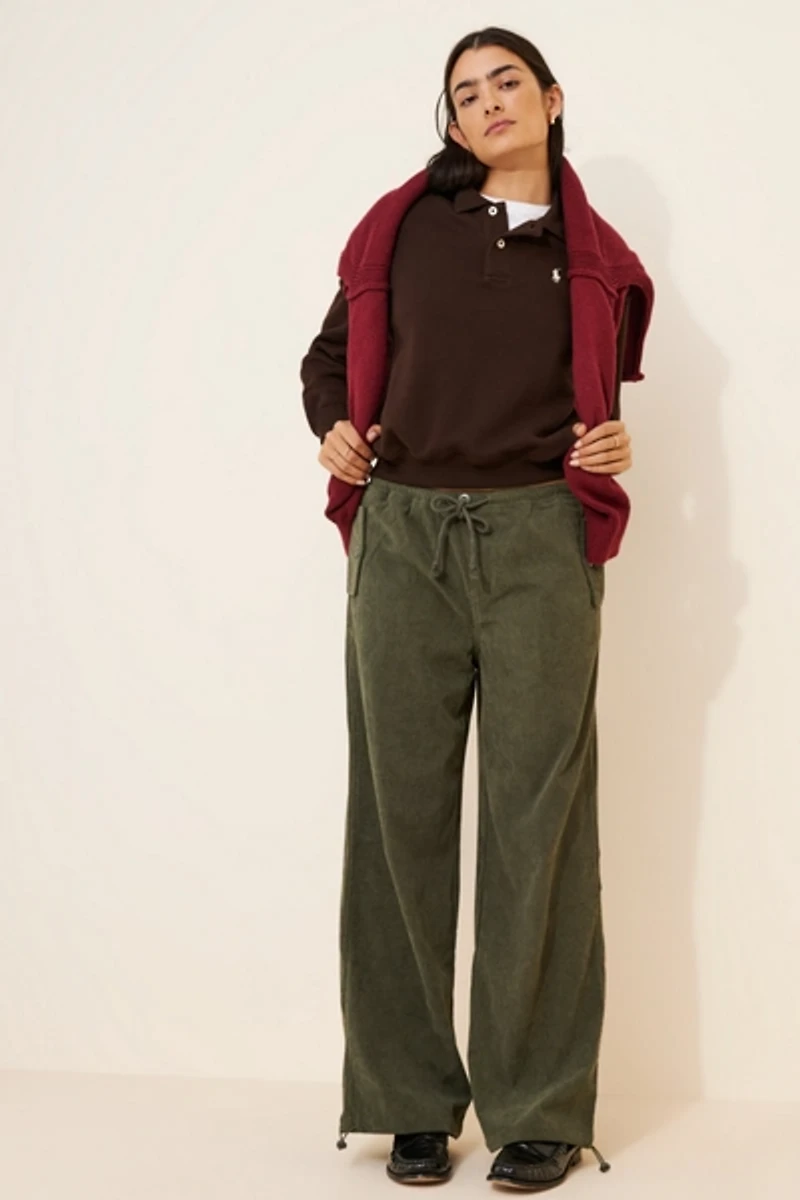 Crescent Rea Corduroy Barrel Pants