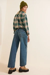 Motel Roomy Extra Wide Low Rise Jeans