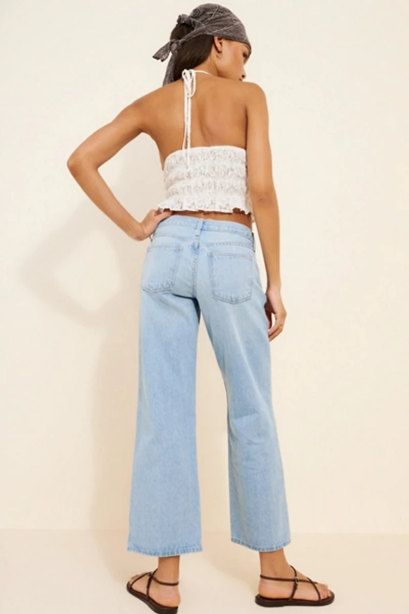 JUST BLACK DENIM Low Rise Loose Jean