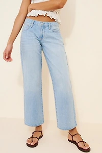 JUST BLACK DENIM Low Rise Loose Jean