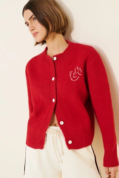 Cubic Wine Club Crew Cardigan