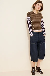 Daisy Street Heavenly Crewneck Top