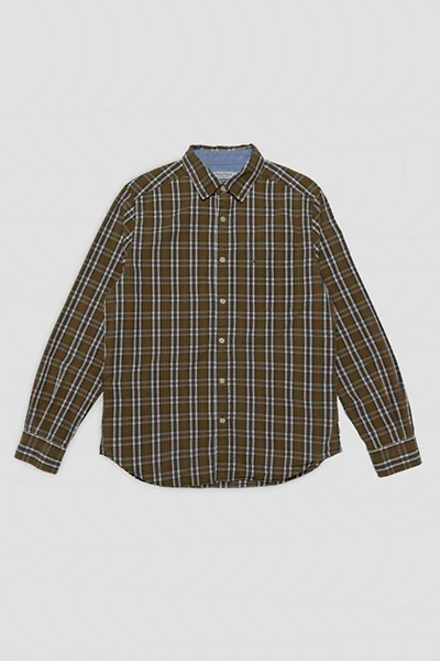 Vintage Nautica Plaid Button Down Shirt