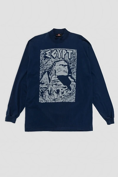 Vintage Graphic Long-Sleeve Shirt