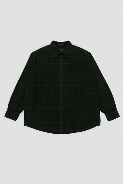 Vintage Corduroy Plaid Button Down Shirt