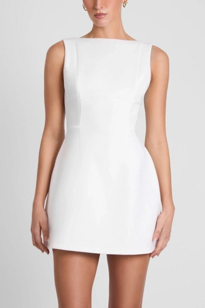 LEAU Estelle Sleeveless Bustier Mini Dress