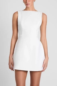 LEAU Estelle Sleeveless Bustier Mini Dress