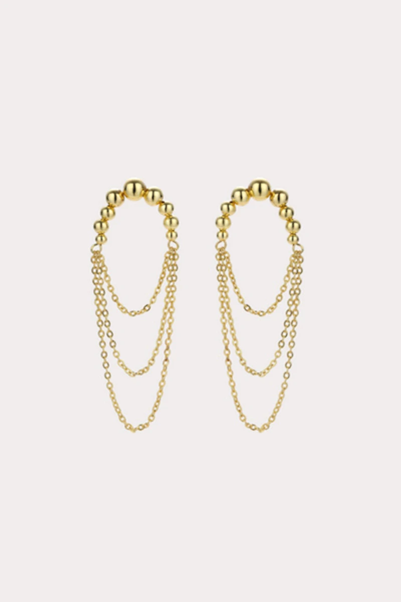 Petit Moments Gilded Earrings