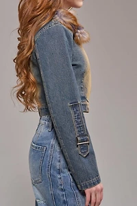 Azalea Wang Coralyn Denim Jacket
