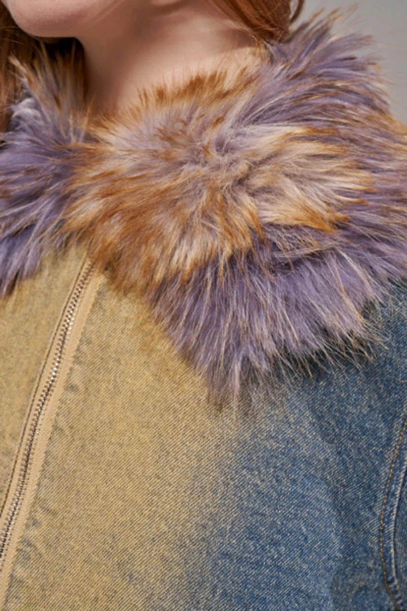 Azalea Wang Coralyn Denim Jacket