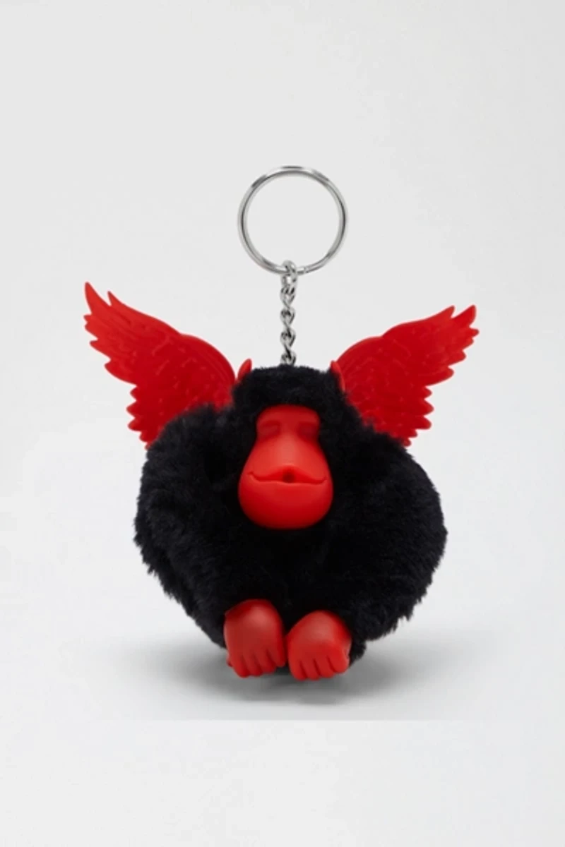 Kipling Halloween Devil Monkey Keychain