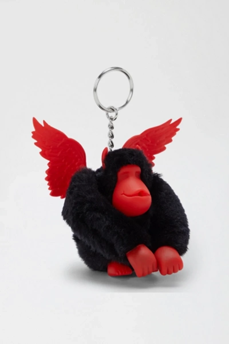 Kipling Halloween Devil Monkey Keychain