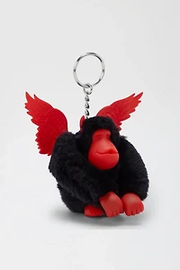 Kipling Halloween Devil Monkey Keychain