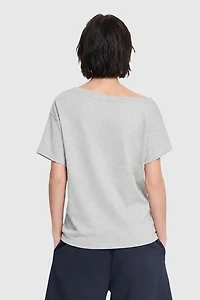 Aelfric Eden Dachshund Off-The-Shoulder Tee