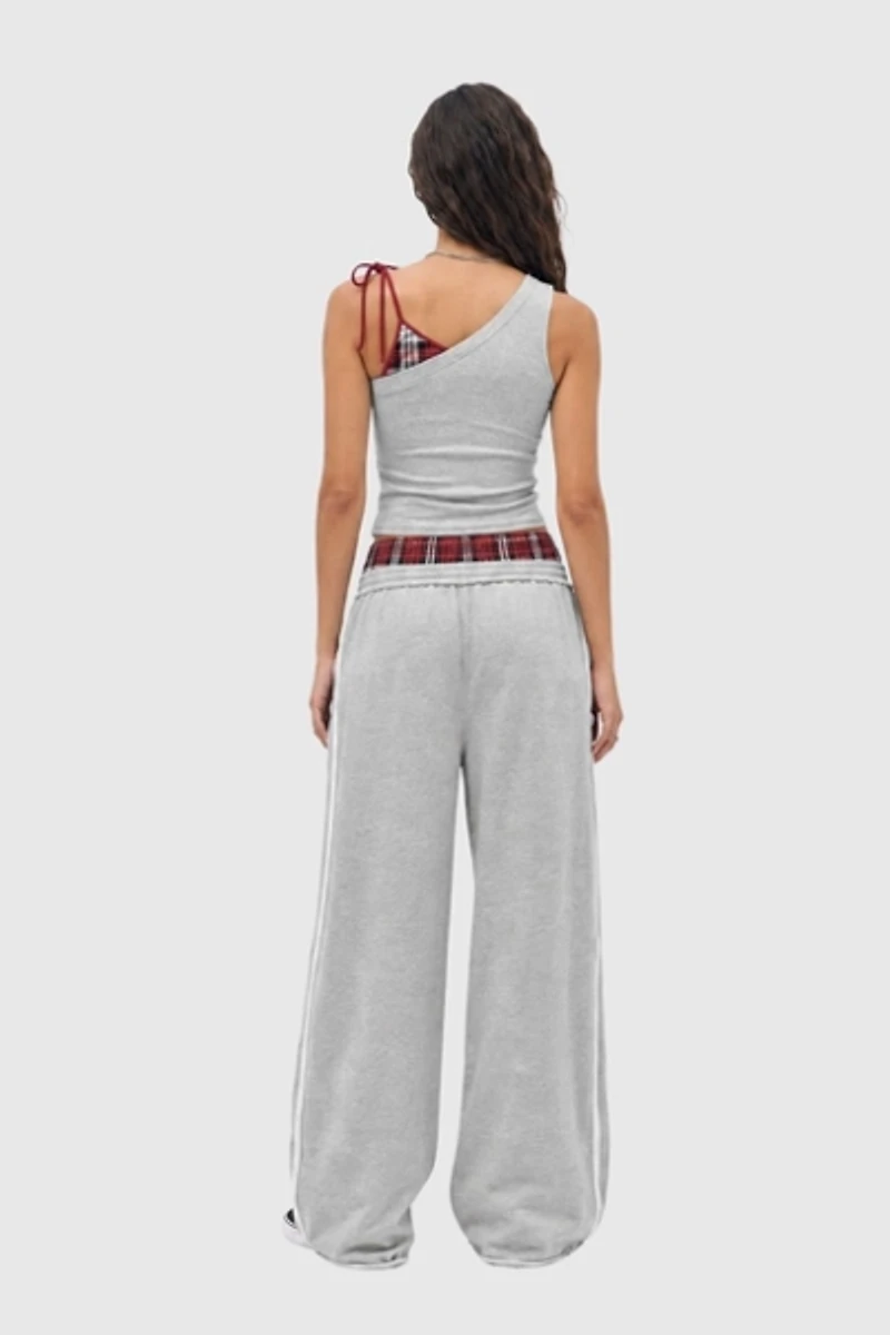 Aelfric Eden Plaid Layered Cami Top