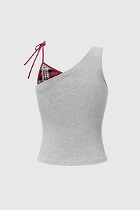 Aelfric Eden Plaid Layered Cami Top