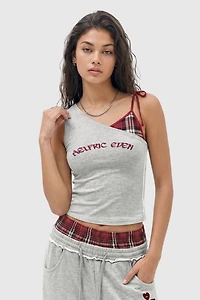 Aelfric Eden Plaid Layered Cami Top