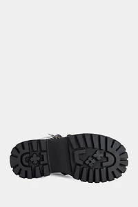 Azalea Wang Etra Floral Platform Bootie