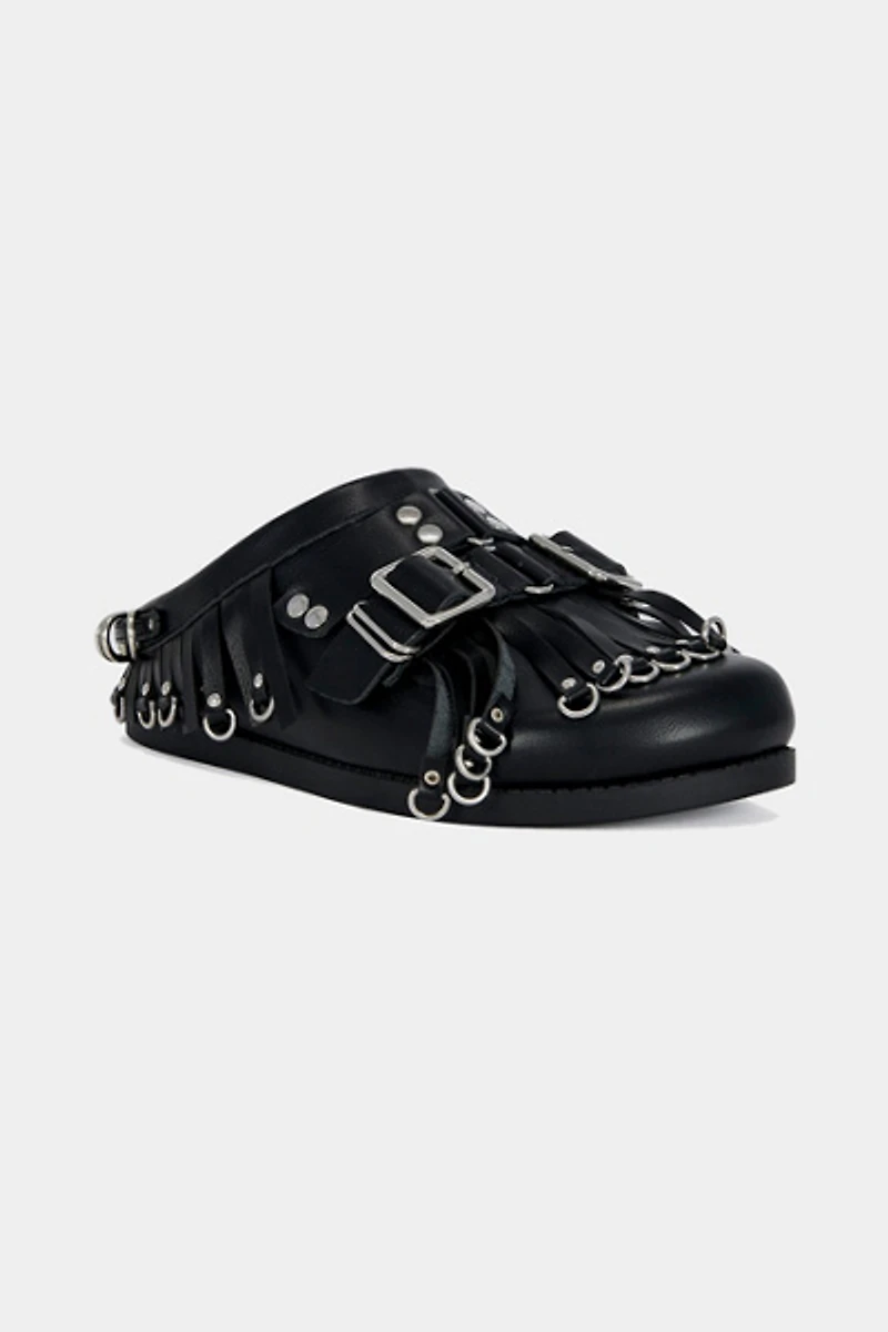 Azalea Wang Irving Embellished Clog