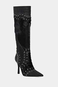Azalea Wang Novak Lace-Up Boot