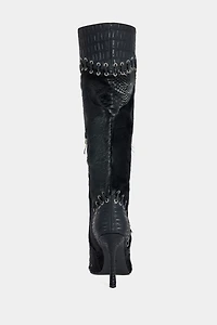 Azalea Wang Novak Lace-Up Boot