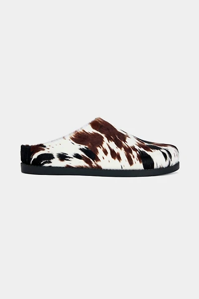 Azalea Wang Ramses Animal Print Slip-On Flat