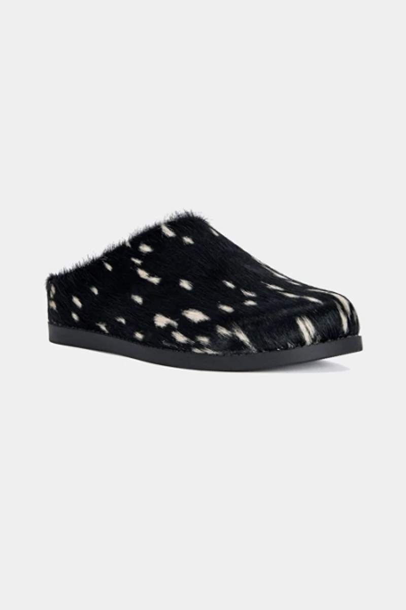 Azalea Wang Ramses Deer Print Slip-On Flat