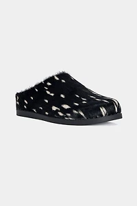 Azalea Wang Ramses Deer Print Slip-On Flat