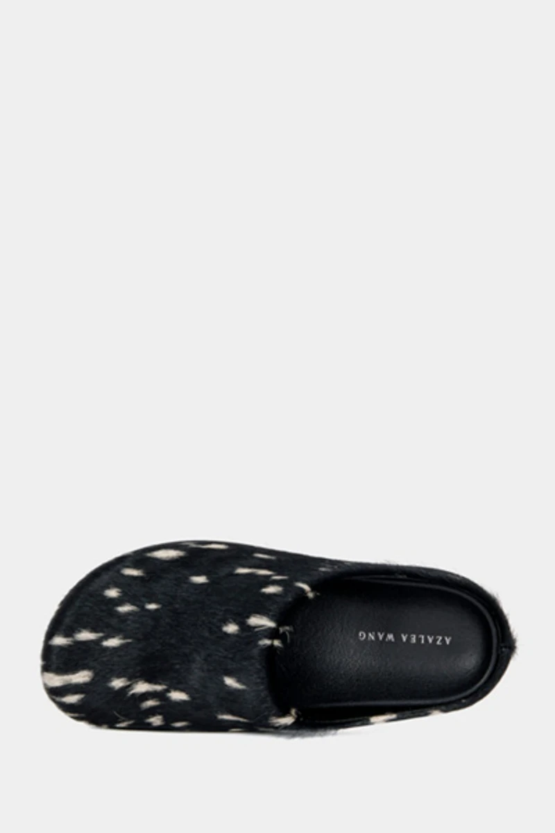 Azalea Wang Ramses Deer Print Slip-On Flat