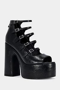 Azalea Wang Smitten Strappy Platform Pump