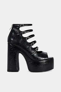 Azalea Wang Smitten Strappy Platform Pump