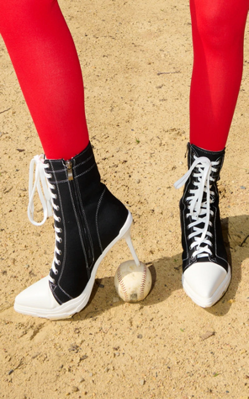 Azalea Wang Cosima Sporty Stiletto Bootie