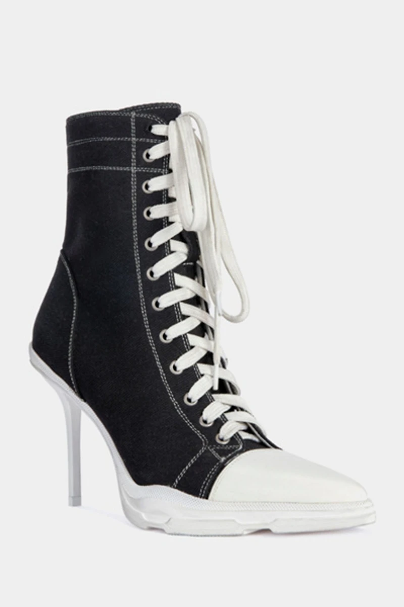 Azalea Wang Cosima Sporty Stiletto Bootie