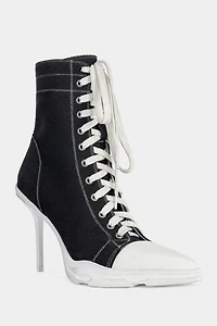 Azalea Wang Cosima Sporty Stiletto Bootie