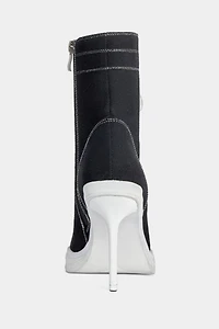 Azalea Wang Cosima Sporty Stiletto Bootie