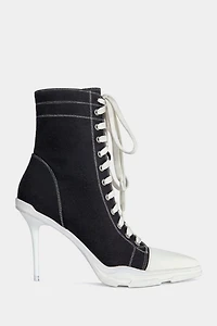 Azalea Wang Cosima Sporty Stiletto Bootie