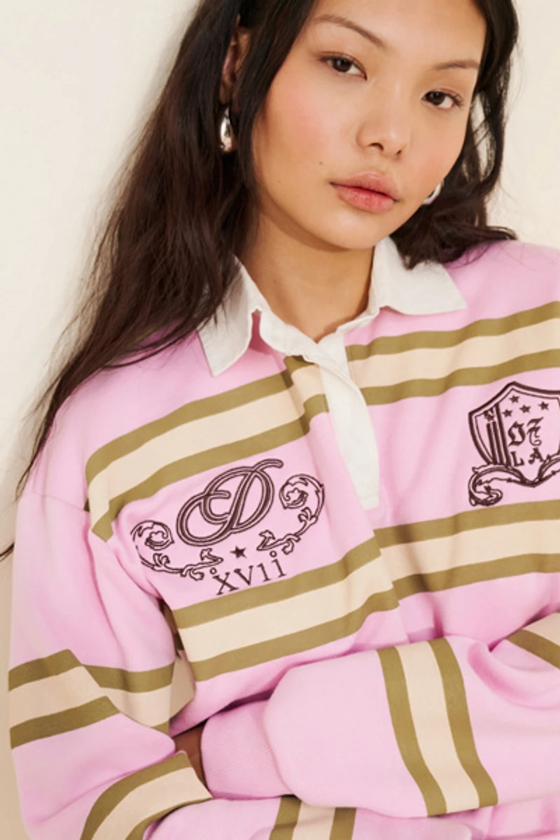 Daisy Street Juna Rugby Sweatshirt