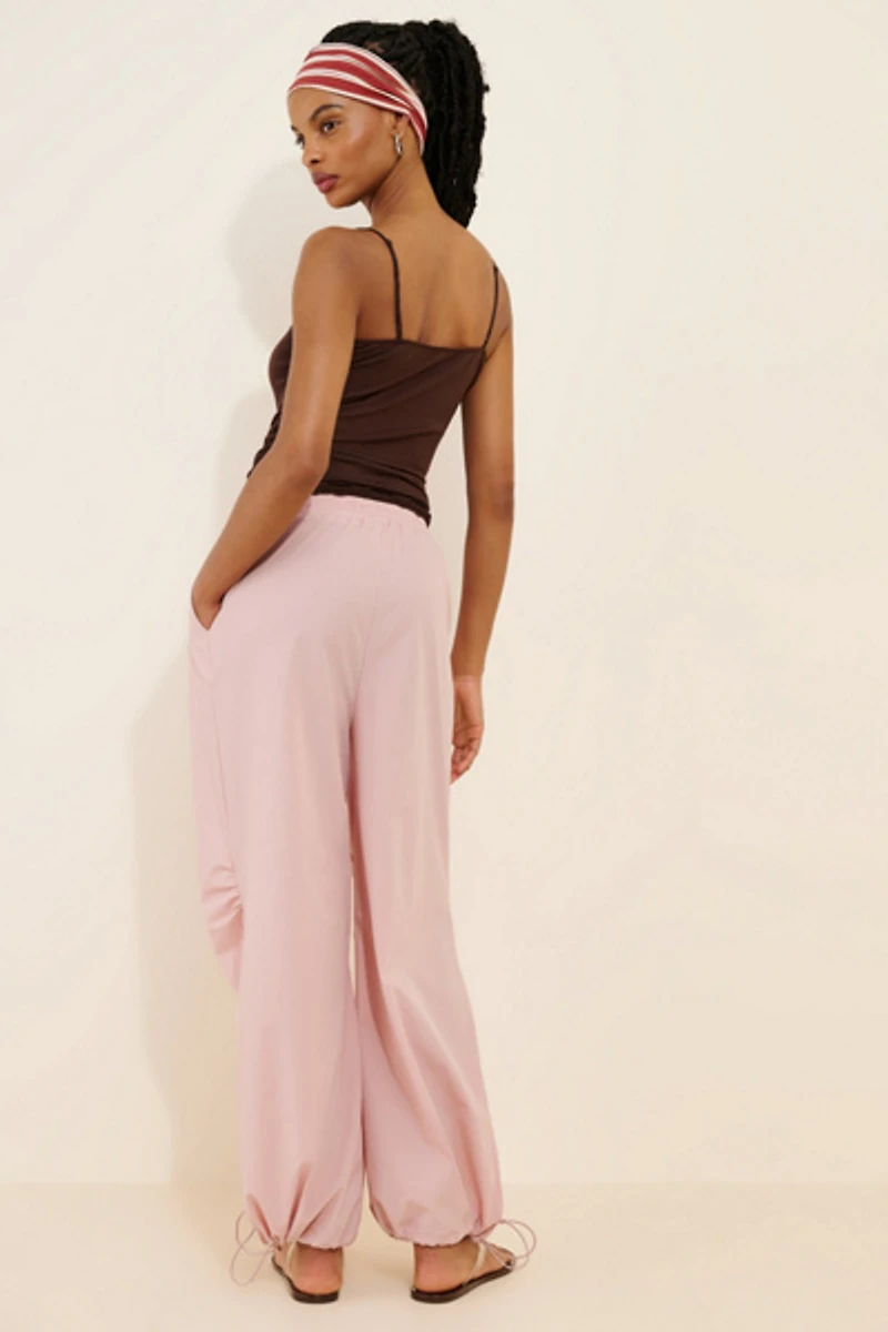 Cubic Loose Parachute Trousers