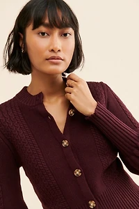BB Dakota Cable-Knit Cardigan