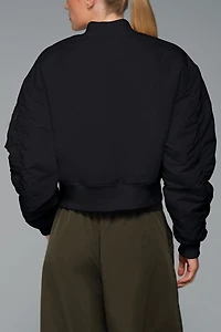 Alpha Industries Ma-1 Cropped Oxford Flight Jacket